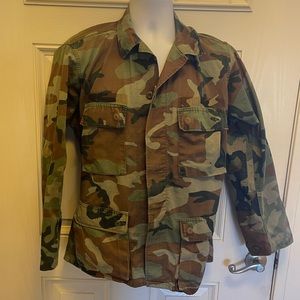 US Army Woodland Camo BDU shirt